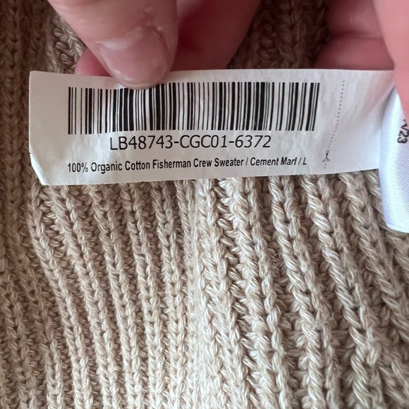 Quince Crewneck Sweater in Light Taupe - Picture 4 of 4